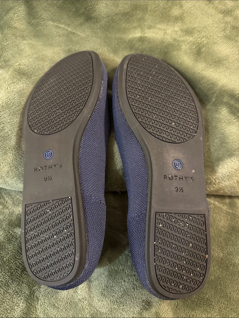 Rothy's women’s Navy Blue Slip-On Loafers